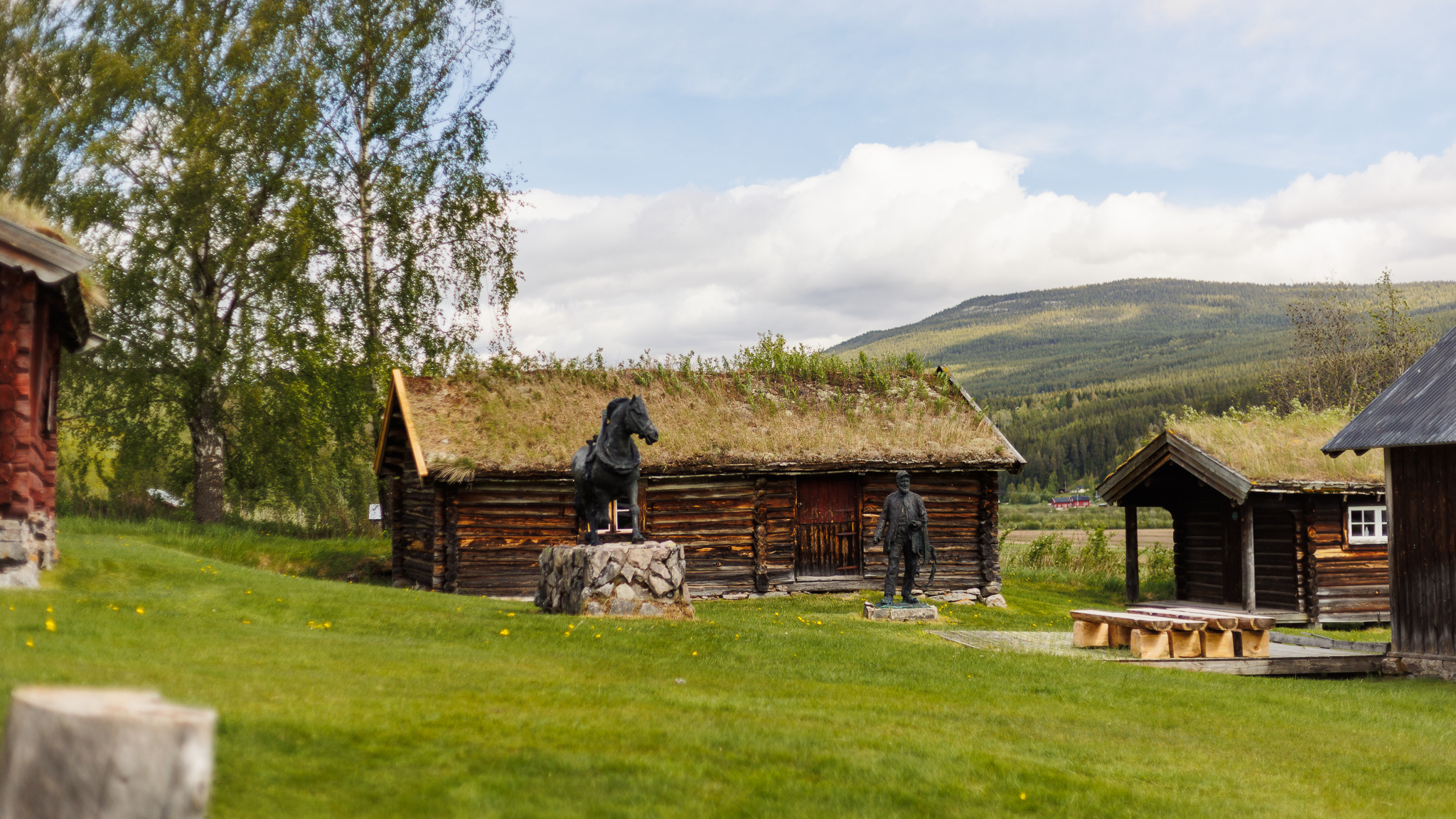 Vesleblakken og Bullmuseet på Bergset
