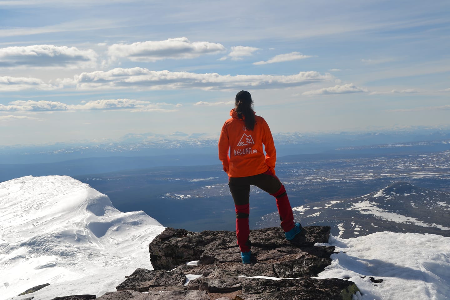 REGUNA på toppen av Sølen 1755 m.o.h.