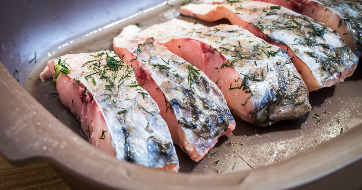 Trout dinner fished in Rendalen